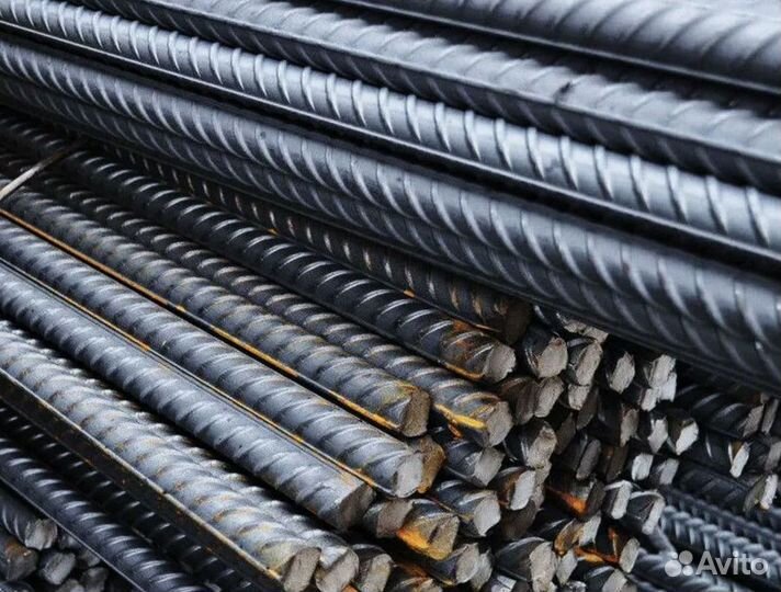 Арматура рифлена А500С 12 мм длина 11,7 м