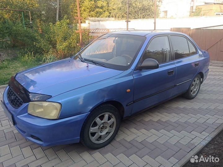 Hyundai Accent 1.6 МТ, 2004, 255 000 км
