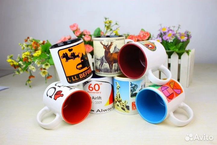 Печать на футболках, кружках