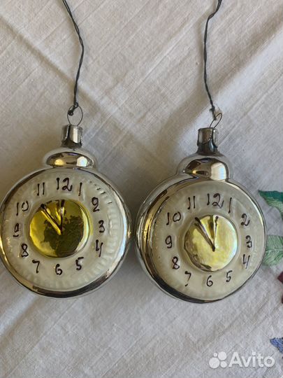 Елочные игрушки СССР