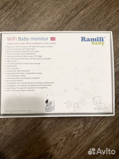 Видеоняня ramili baby