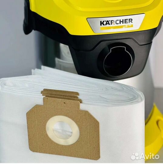 Мешки для пылесоса Karcher WD2/WD3 3шт/5шт