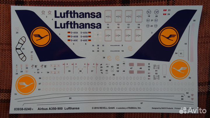 Airbus A-350 -900 -1000 Revell Звезда 1/144