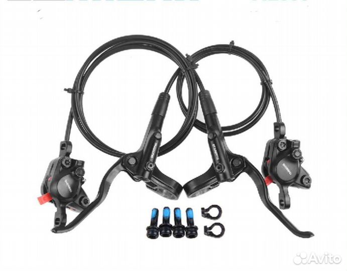 Гидравлические тормоза shimano MT200