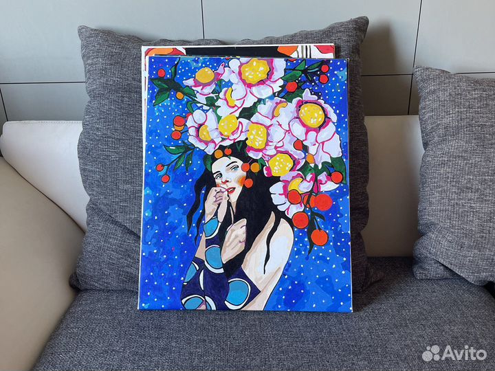 Картины маслом на холсте 60*40