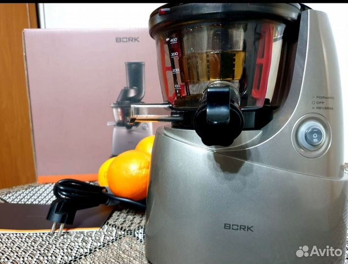 Соковыжималка шнековая bork