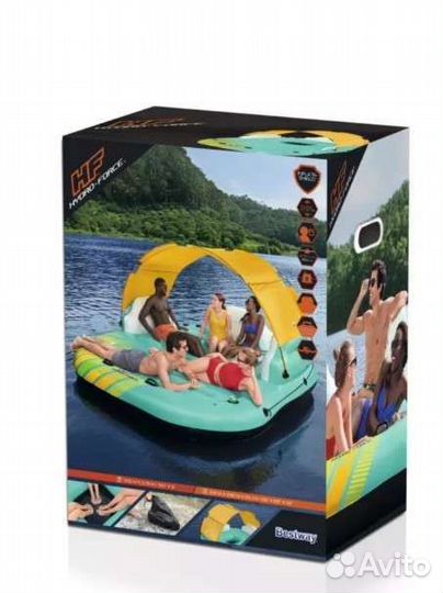 Плот надувной для плавания