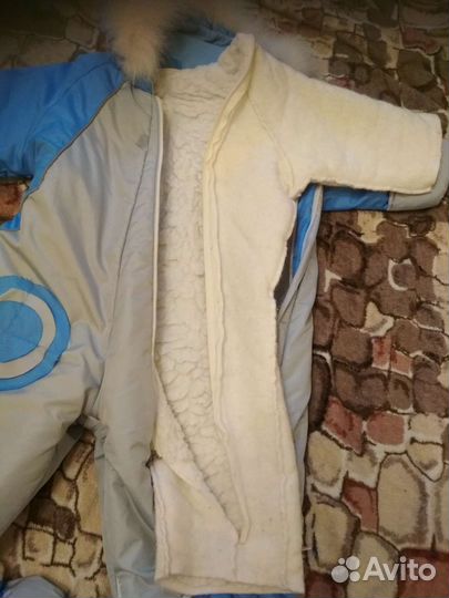Зимний комбинезон для мальчика