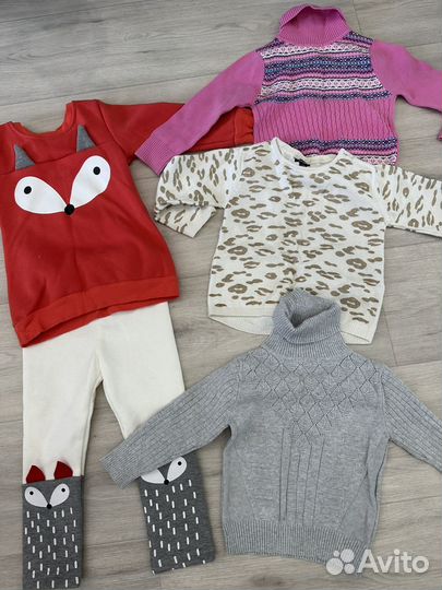 Вещи пакетом на девочку 2 3 года