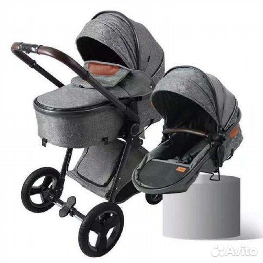 Коляска 2 в 1 luxmom v9
