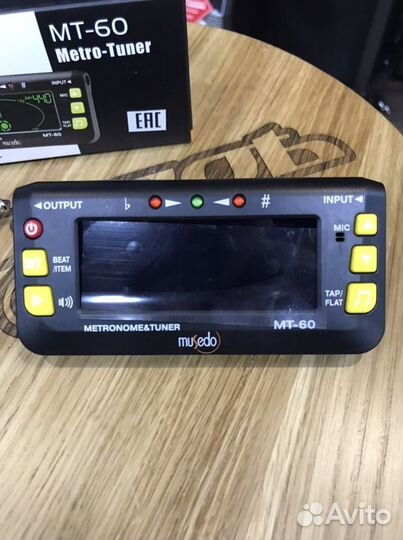 Метроном/тюнер/тон-генератор MT-60