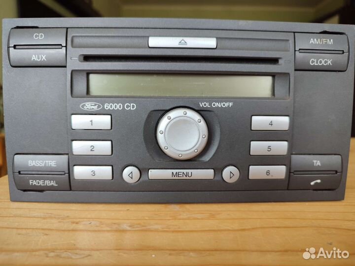 Штатная магнитола ford focus 2