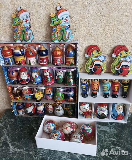 Елочные игрушки наборы