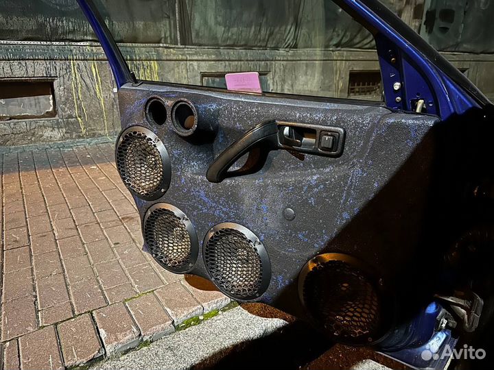 Дверные карты под автозвк Passat b3