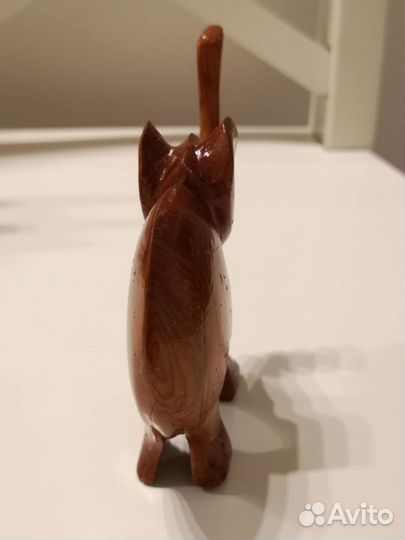 Слон из натурального дерева