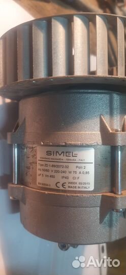 Zd 1-89/2072-32 simel электродвигатель