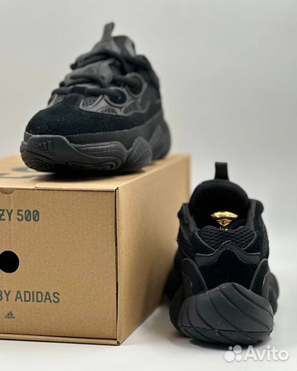 Adidas Yeezy 500 черные