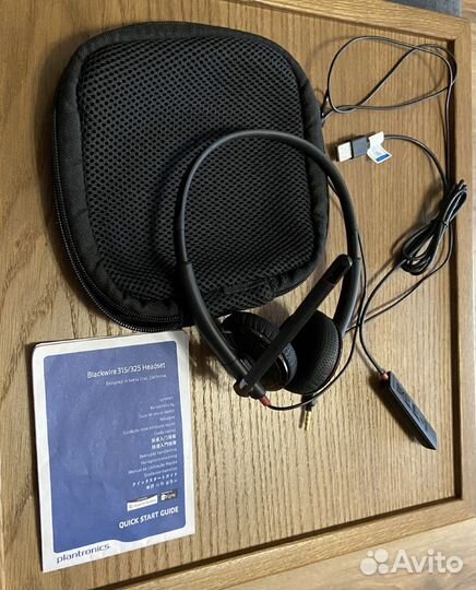 Plantronics 325 Гарнитура наушники с микрофоном