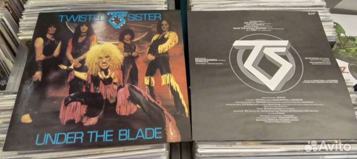 Twisted sister under the blade 1982 Germany LP