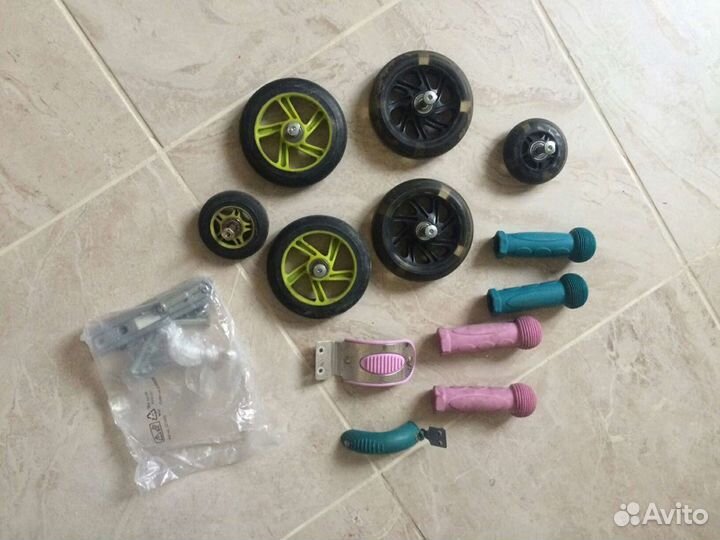 Запчасти для самоката колеса рукоятки тормоз