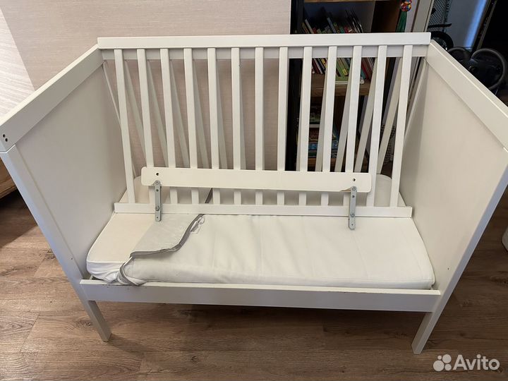 Детская кроватка IKEA сундвик
