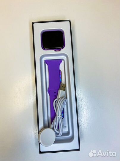 Смарт часы Apple watch 6 Фиолетовые