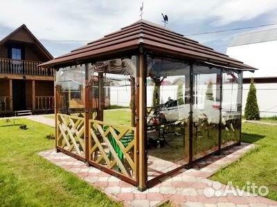 Мягкие окна на террасу