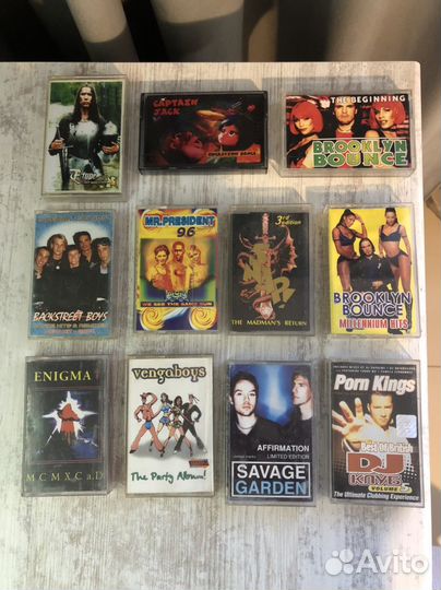 Аудиокассеты 80-90е гг