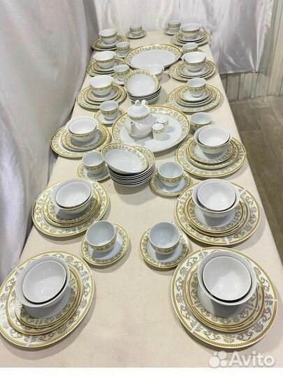 Набор посуды новый 102 предметов