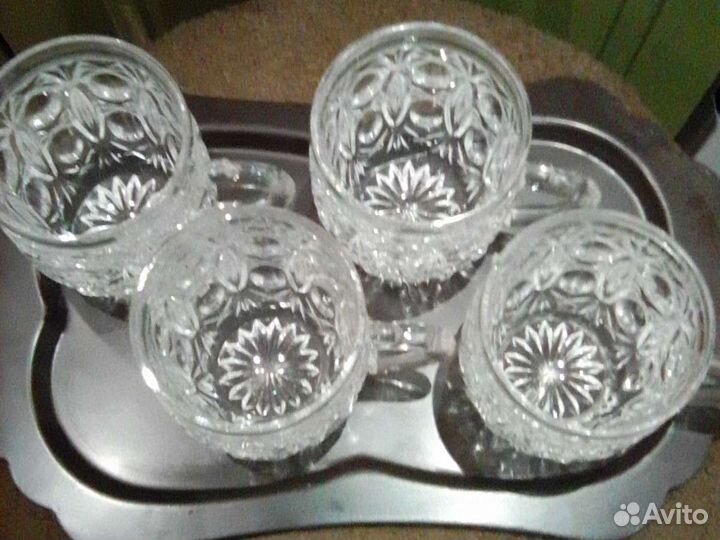 Вазы, кружки, стопки хрусталь и др СССР