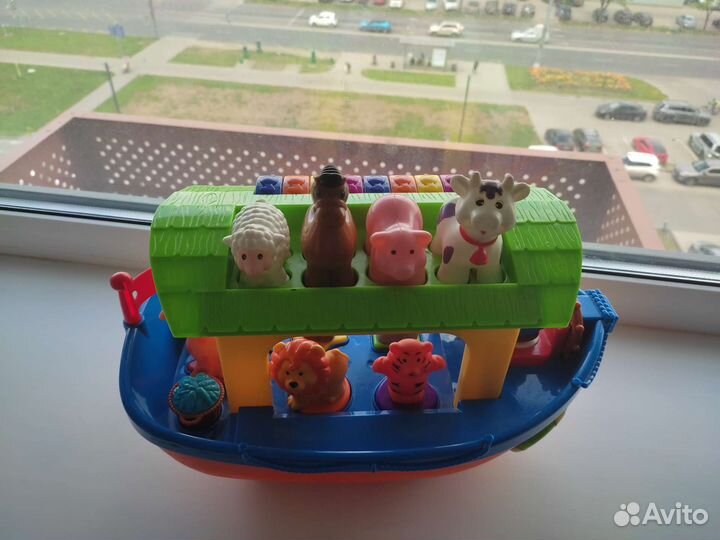 Игрушка музыкальная ноев ковчег