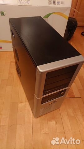 Корпус компьютера (бу) с DVD