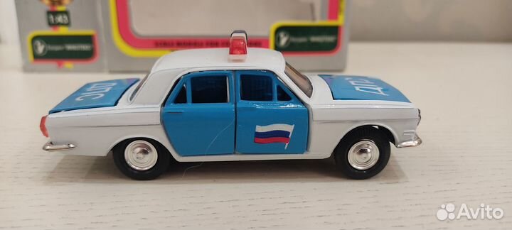 Модель автомобиля СССР 1:43. Волга дпс