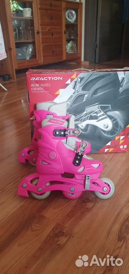Роликовые коньки детские раздвижные