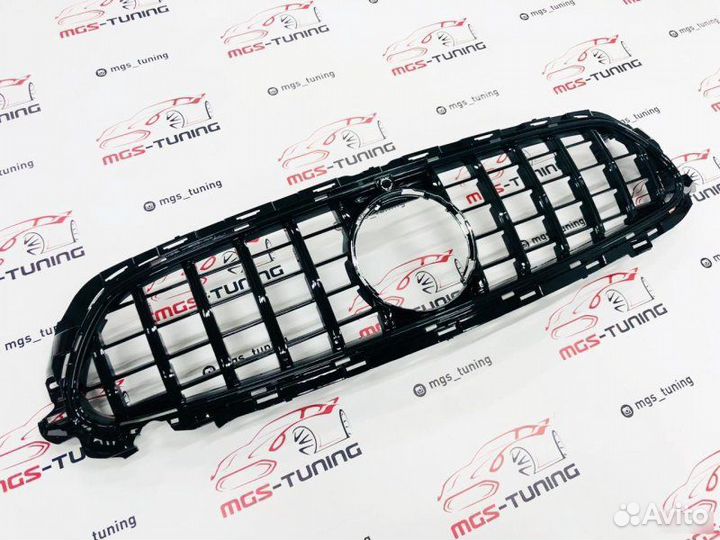 Решетка Mercedes E-class 213 рестайлинг GT Black