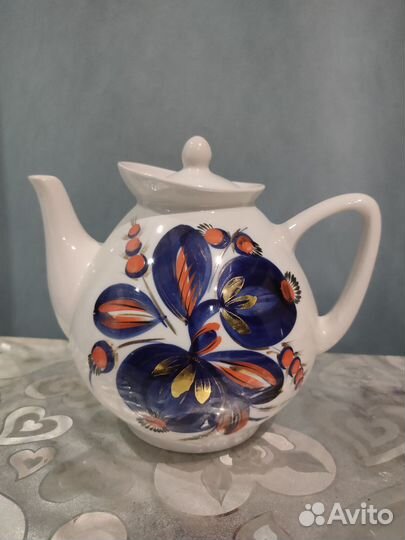 Чайник доливной СССР и заварочный