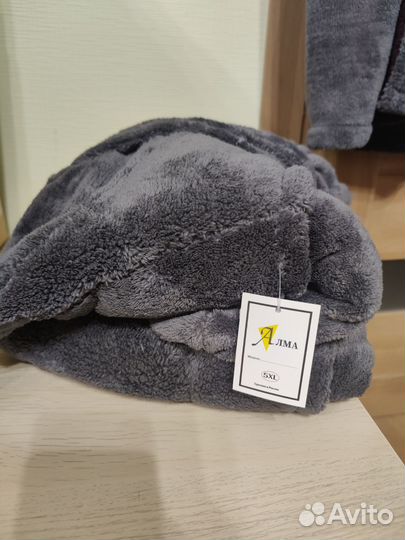 Халат махровый унисекс новый