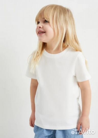 Новая футболка C&A на девочку рос 134\140