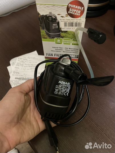 Помпа фильтр Aquael внутренний (3-30 л)