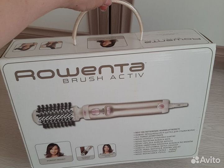 Фен щетка rowenta brush activ