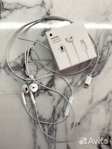 Наушники apple earpods lightning