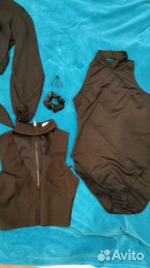 Пакет вещей черного цвета на девушку отправлено