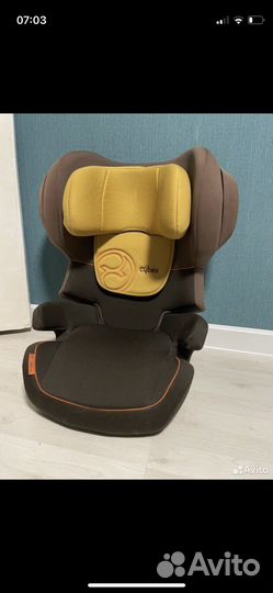 Детское автокресло cybex juno-fix от 9 до 18 кг