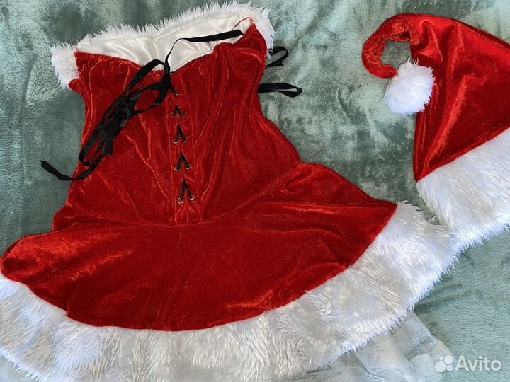 Костюм новогодний, санта