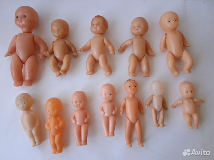 Пупс кукла СССР ГДР пупсик пластик пупсики