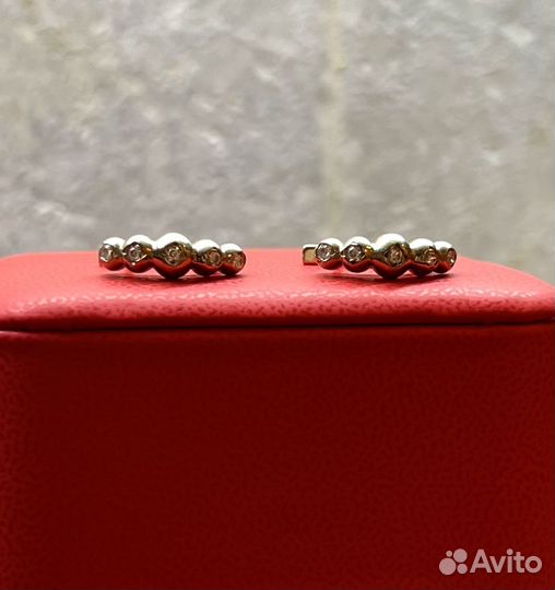 Золотые серьги 585 проба