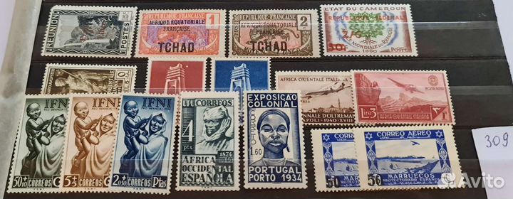 Марки */**. Разные страны. Фауна