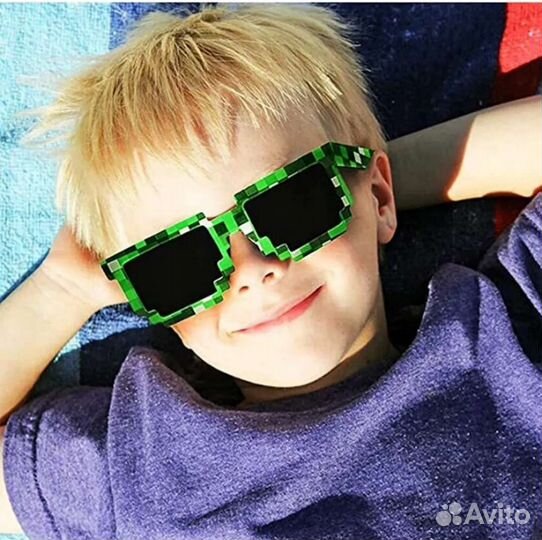 Солнцезащитные очки майнкрафт (6 цветов)