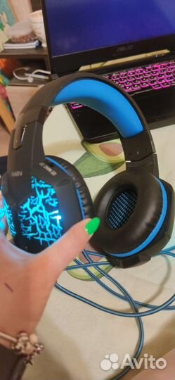 Игровые наушники с микрофоном