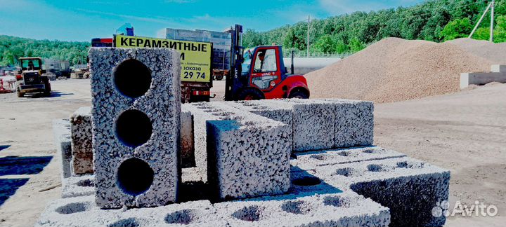 Блоки керамзитные бетонные RDS4078